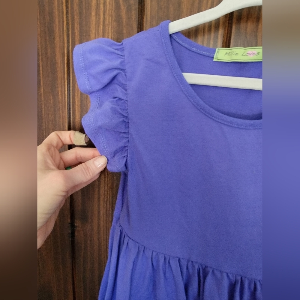 Short sleeve dress with Uniform long sleeve shirt